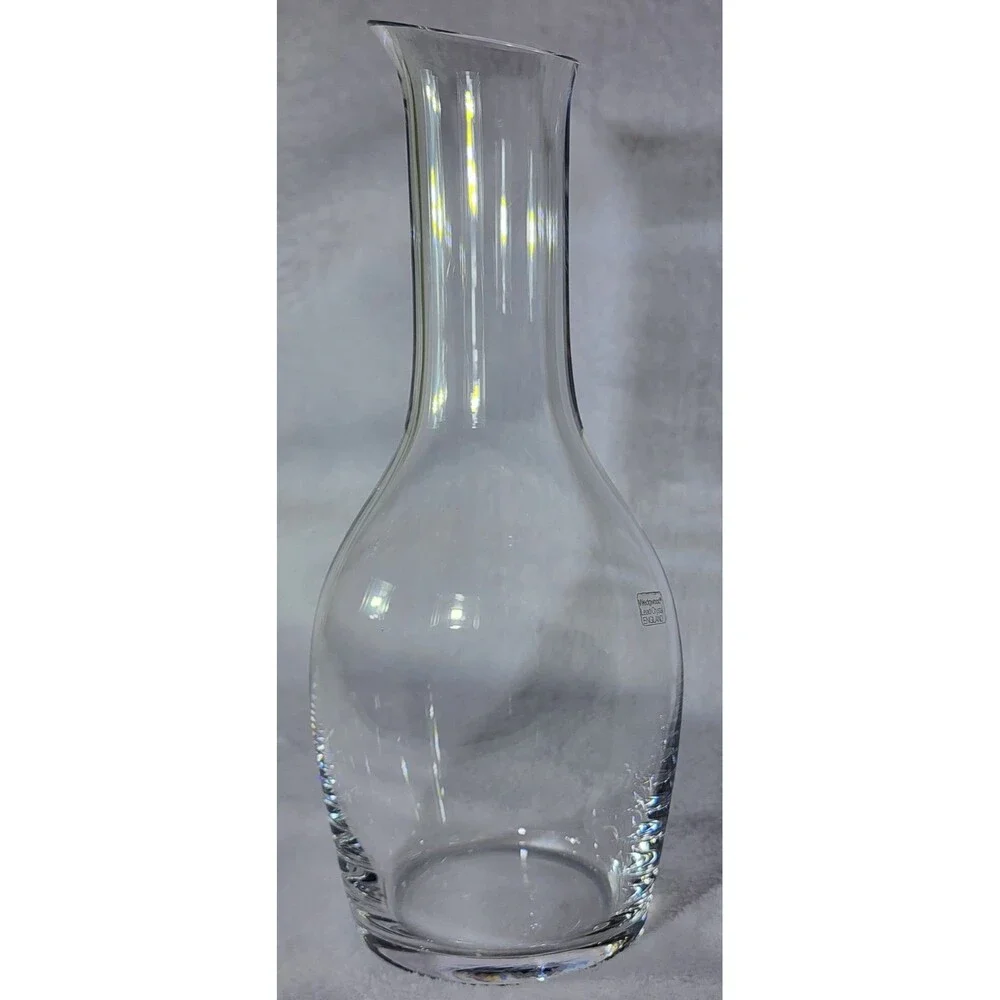 Vintage *Wedgwood* Crystal, Clear Decanter Carafe, Vase ~ England